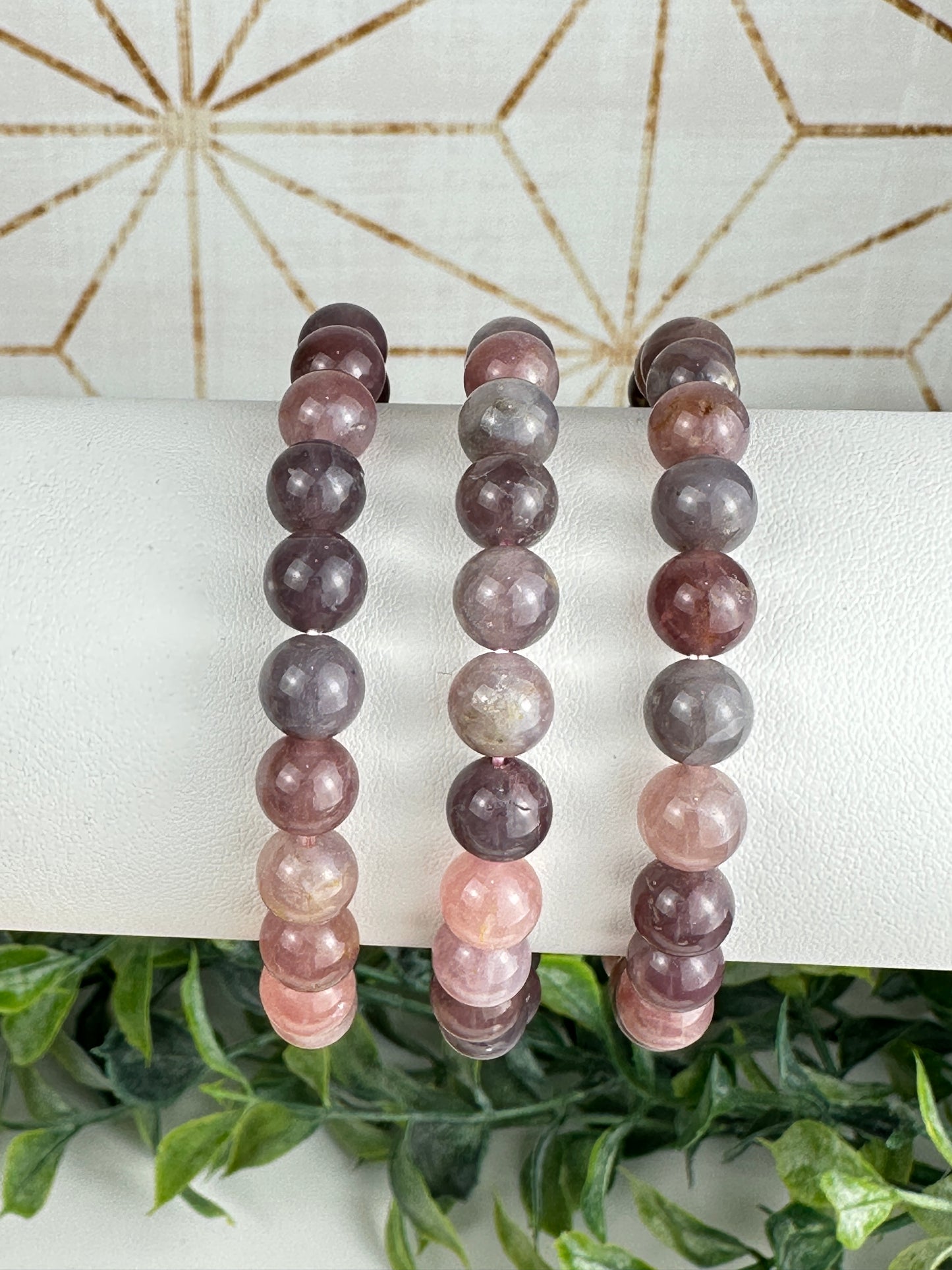 Lavender Rose Quartz Bracelet