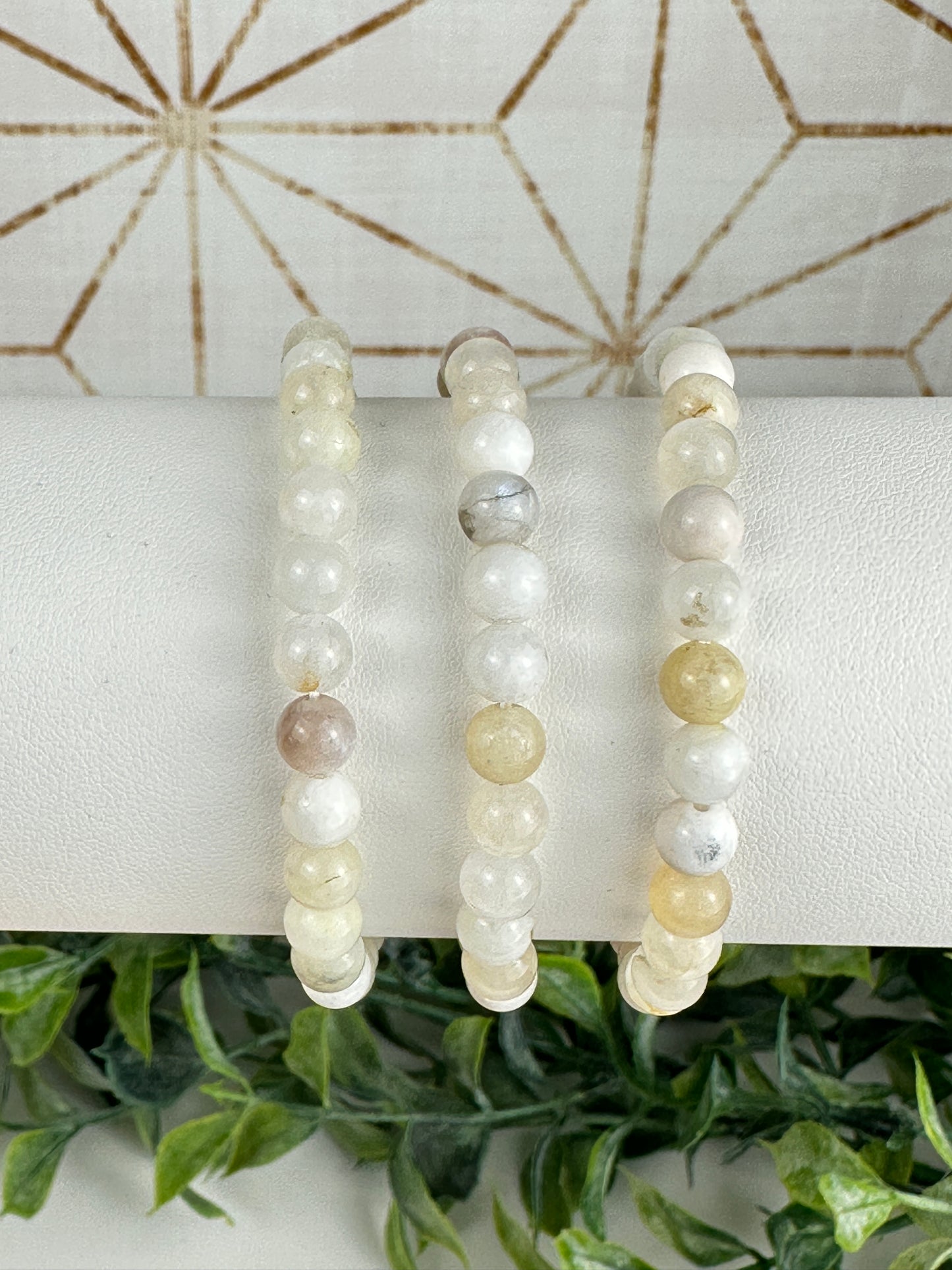 White Moonstone Bracelet