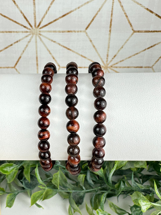 Red Tiger Eye Bracelet