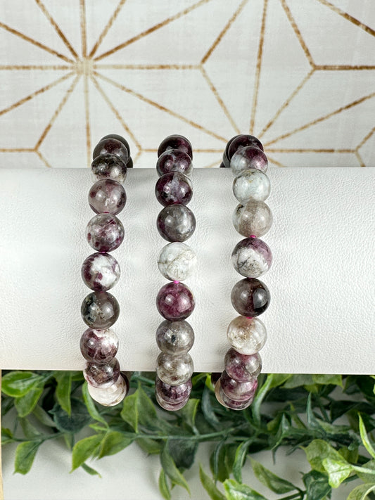 Pink Tourmaline Bracelet