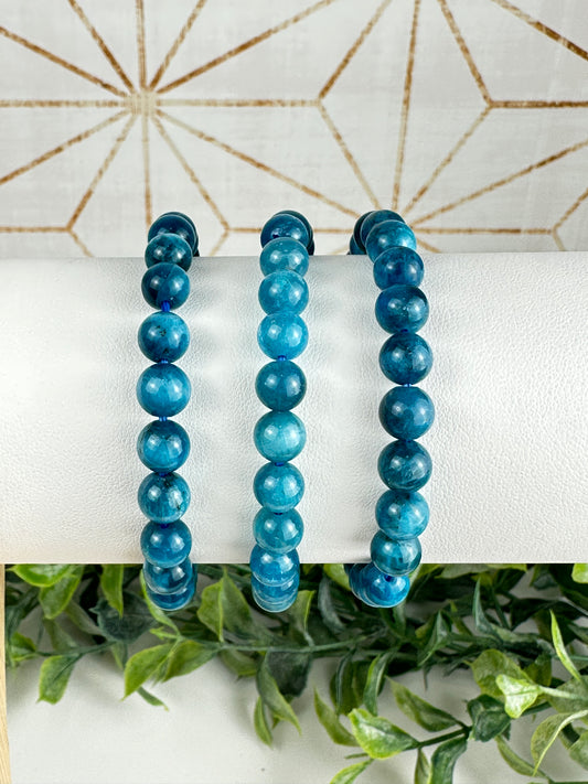 Blue Apatite Bracelet
