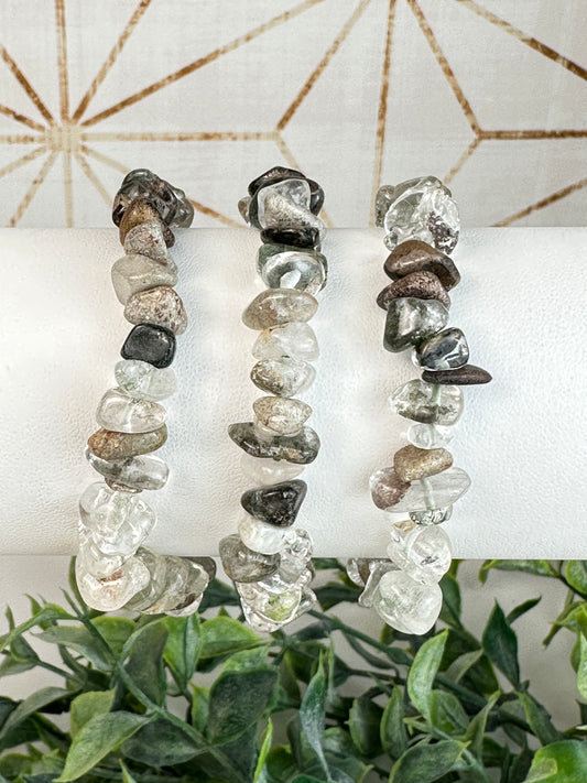 Garden Quartz Chip Bracelet