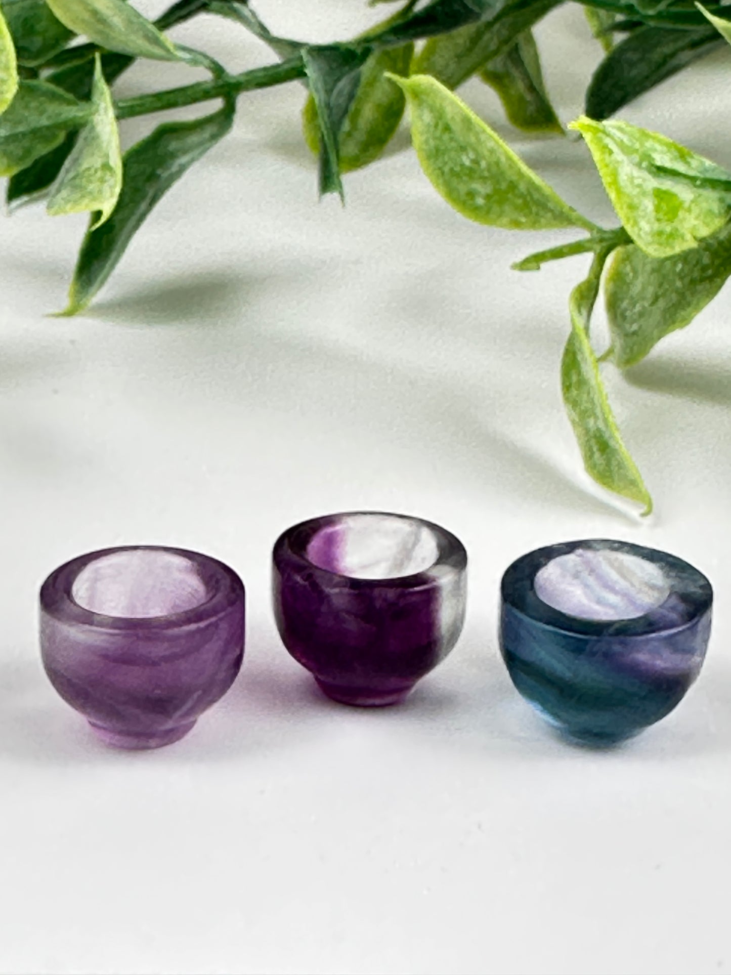 Mini Fluorite Bowl Carving