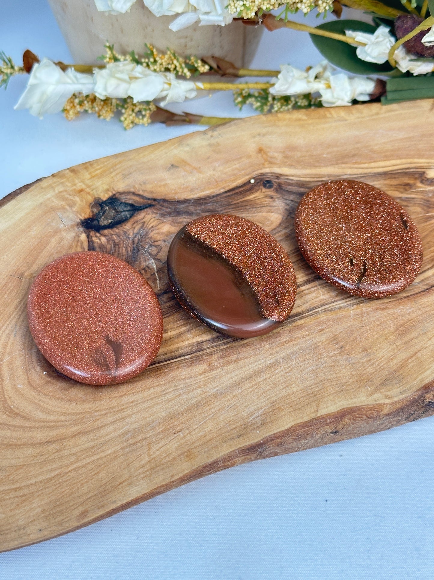 Red Sandstone Worry Stone