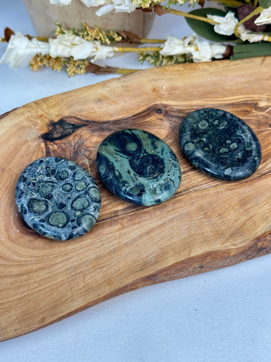 Kambaba Jasper Worry Stone