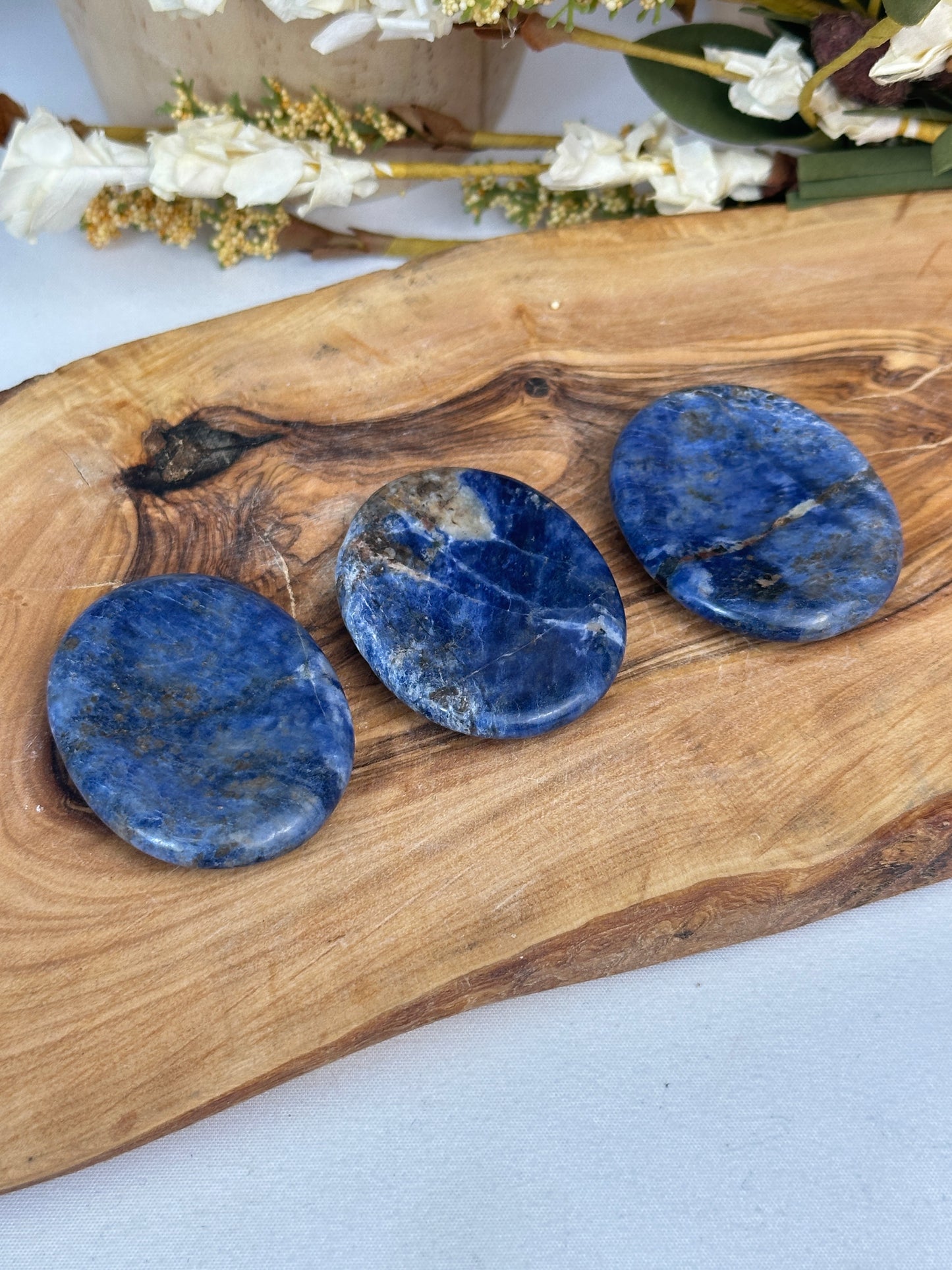 Sodalite Worry Stone