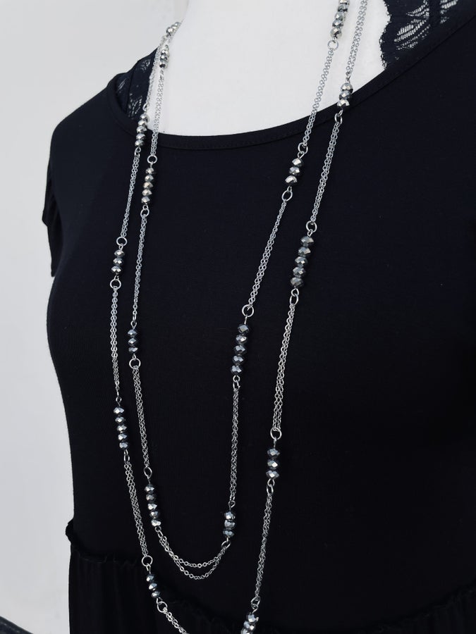 Layered Beaded Necklace