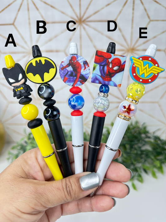 Super Hero/Movie Character Custom Pens