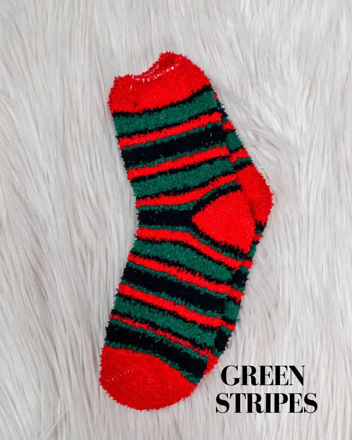 Christmas Cozy Socks-Variety