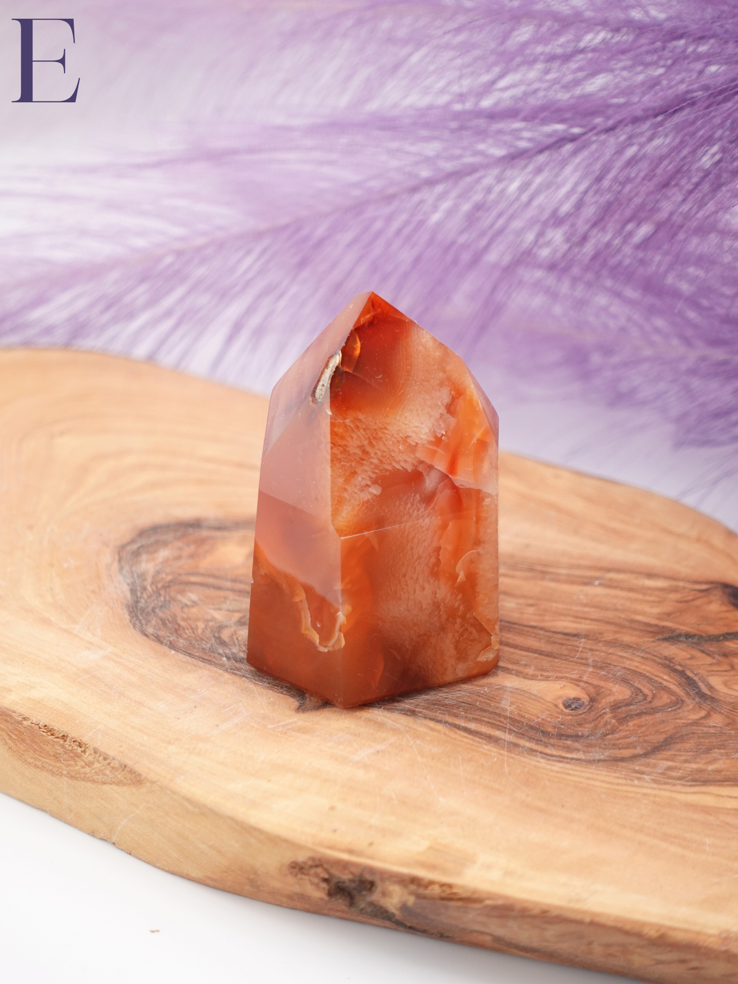 Brazilian Cut Carnelian Tower