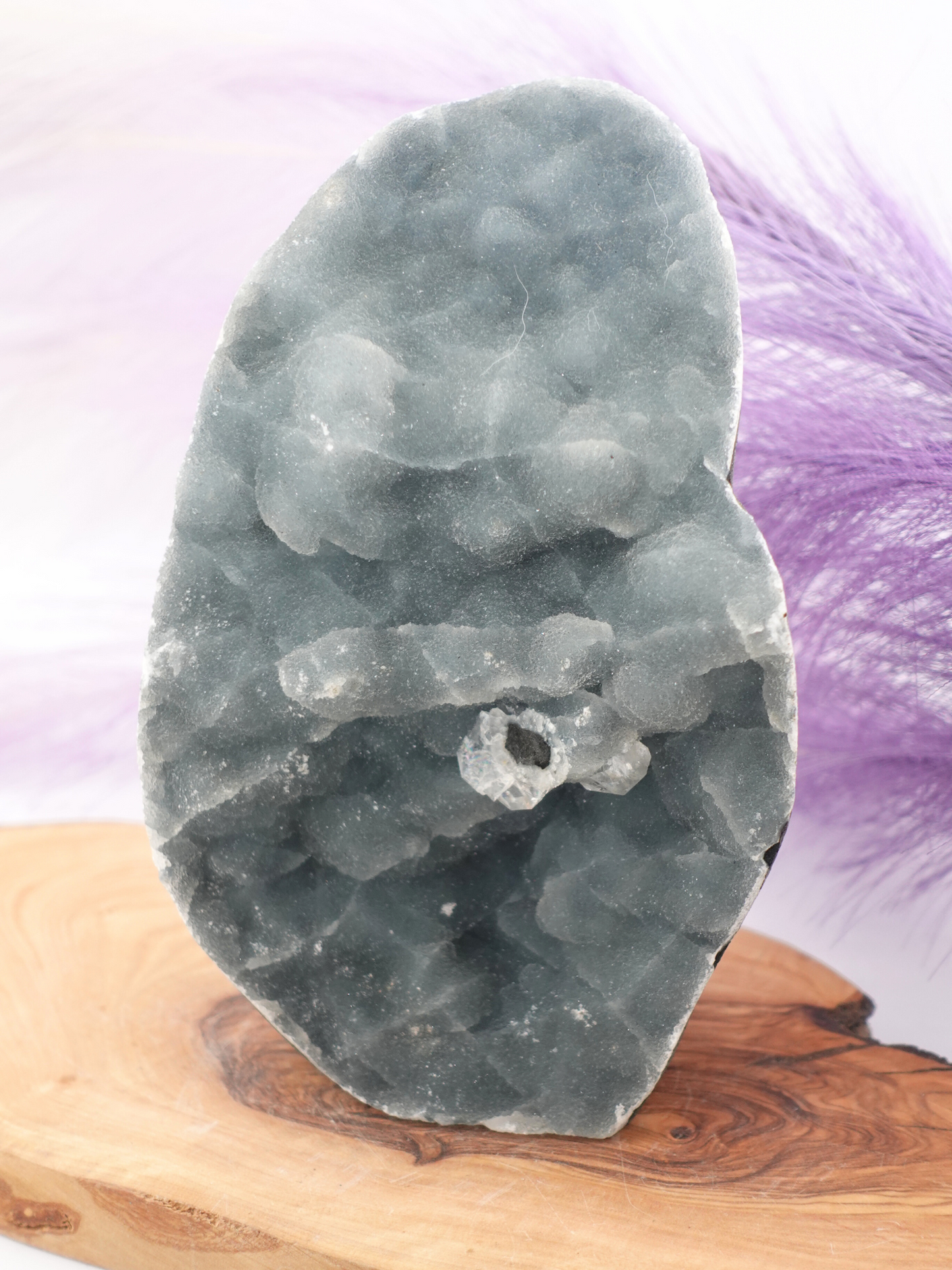 Blue Chalcedony Cutbase