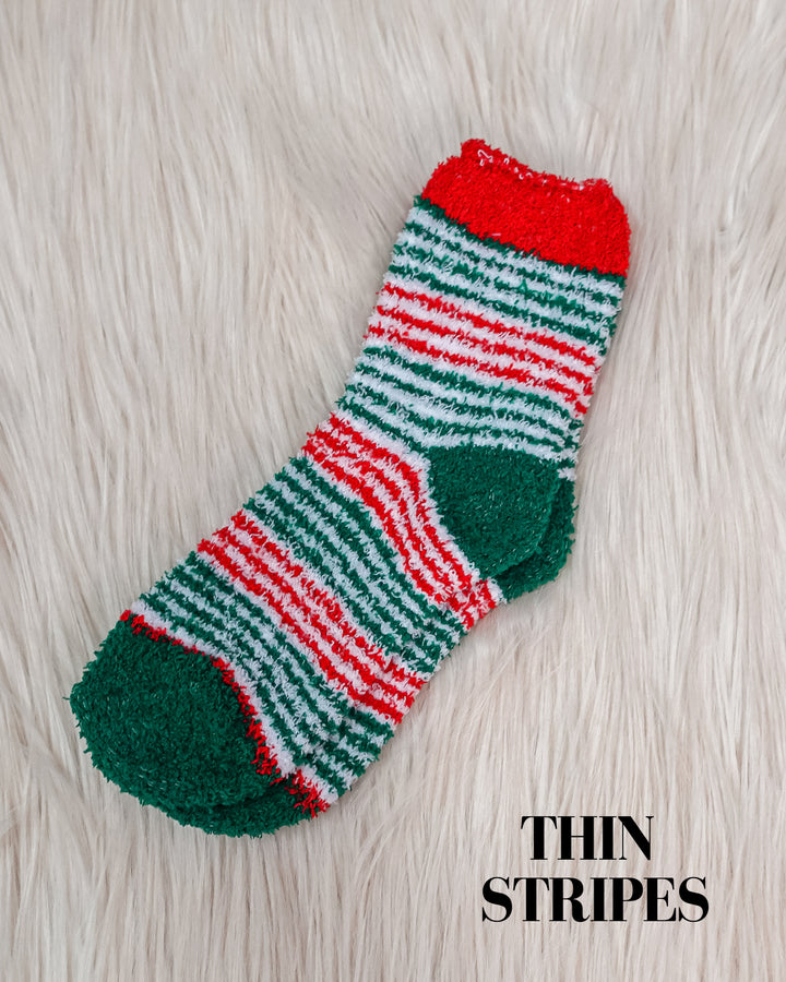 Christmas Cozy Socks-Variety