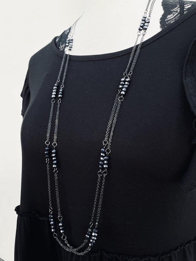 Layered Beaded Necklace