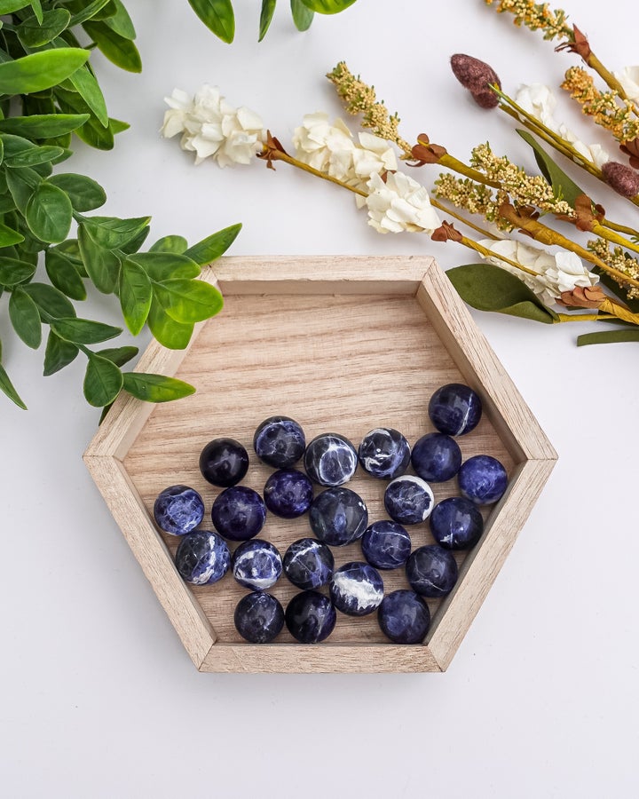 Sodalite mini sphere