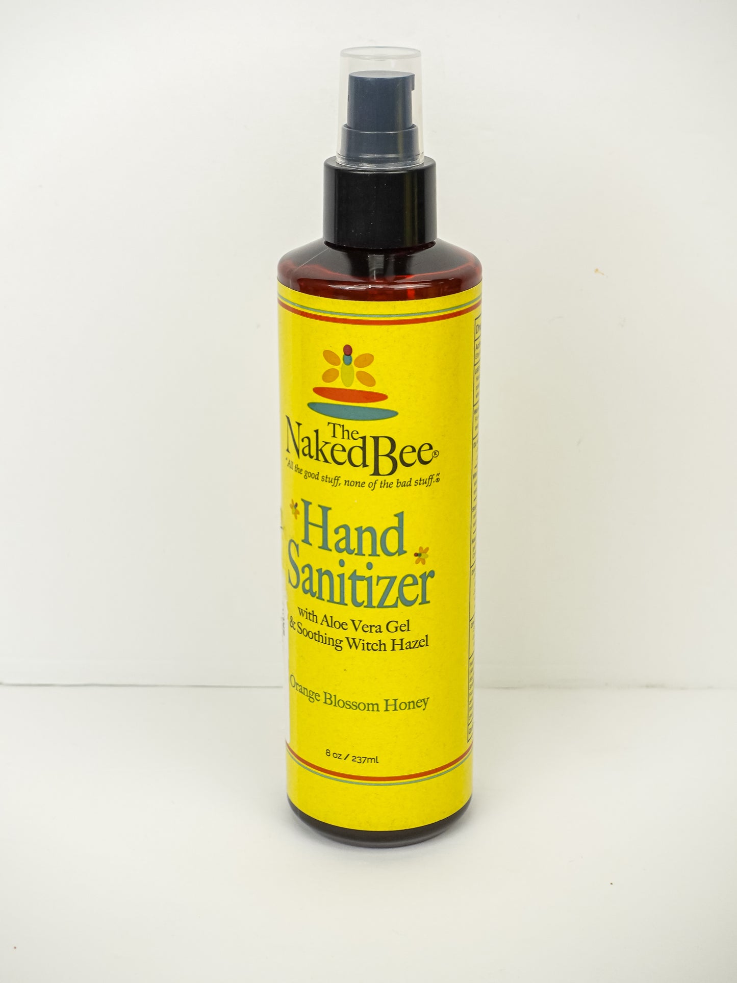 The Naked Bee - Hand Sanitizer 8oz - Orange Blossom Honey