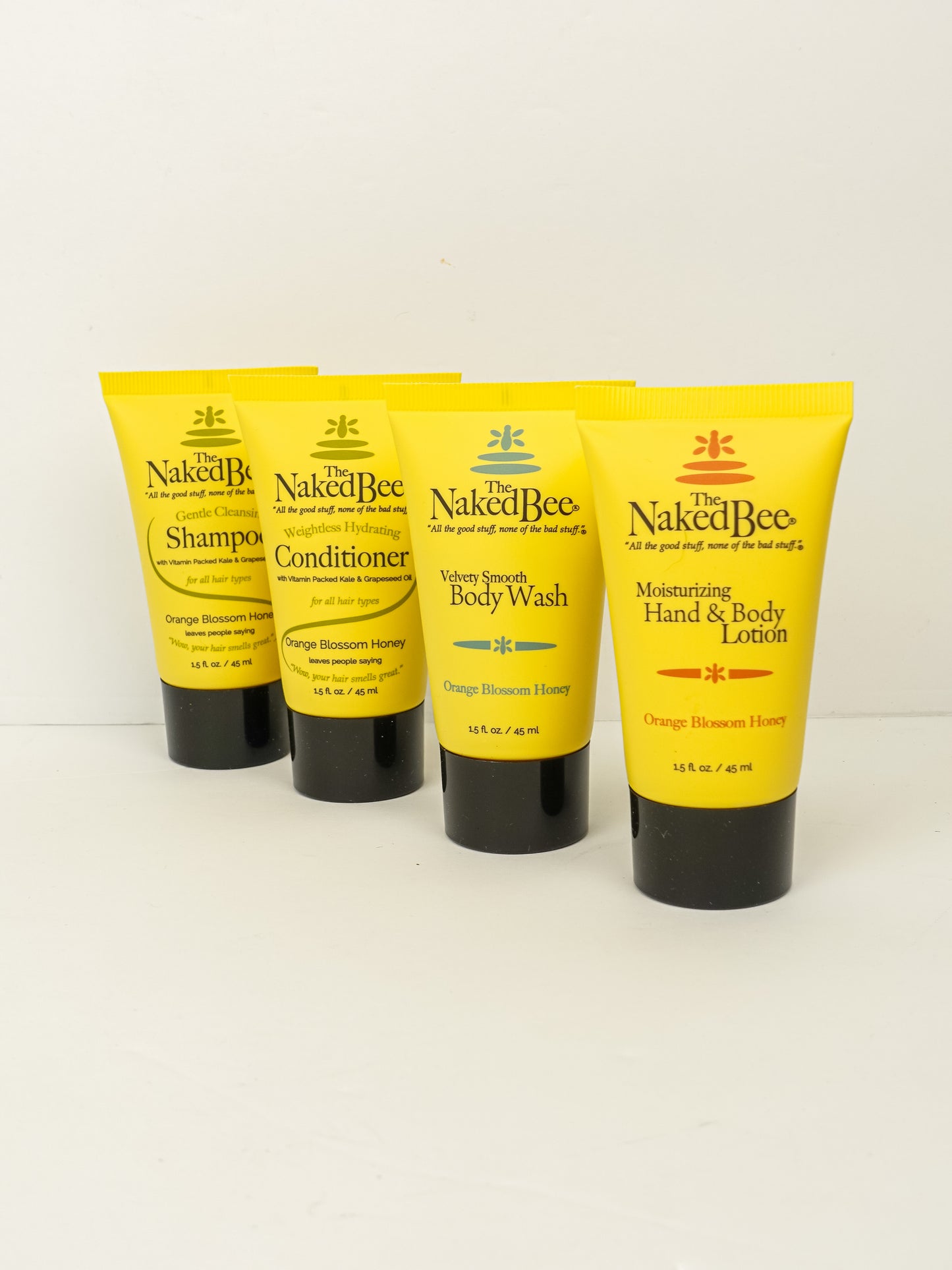 The Naked Bee Orange Blossom Honey Travel Kit