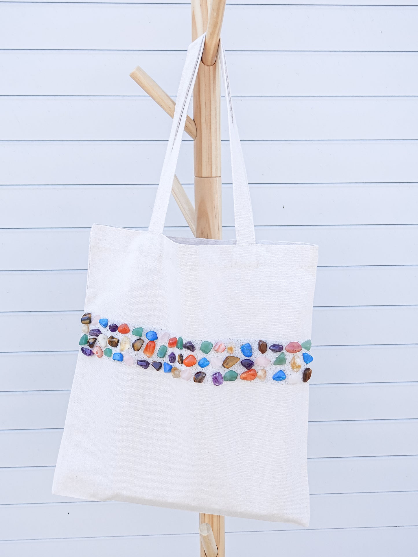 Crystal Tumble Tote Bag