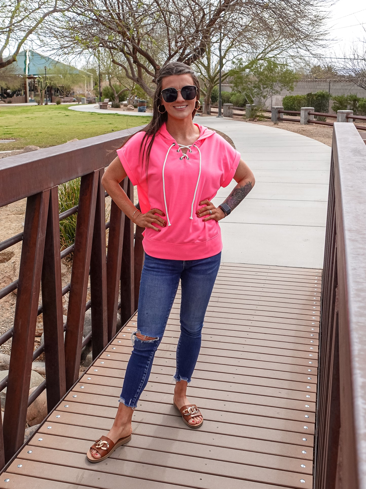 Lucy Neon Hoodie-2 Colors!