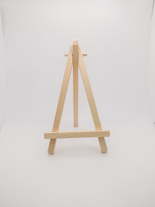 Wooden Easel Slab Stand