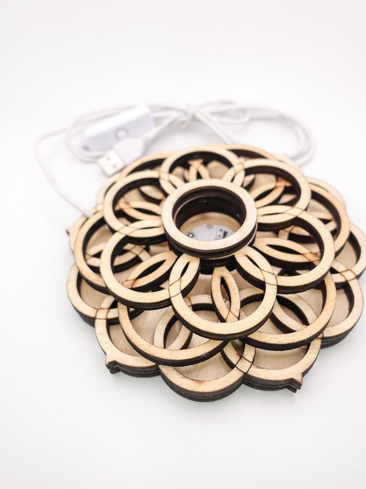 Large Lotus Light Stand - Color