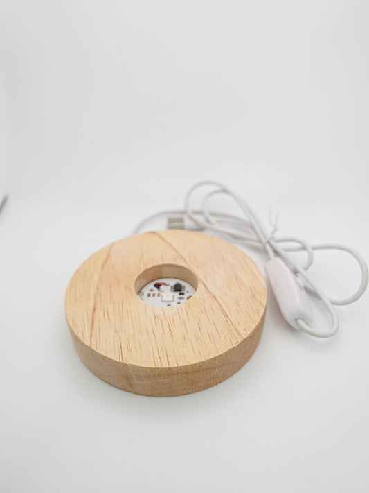 Large Round Light Stand- Color