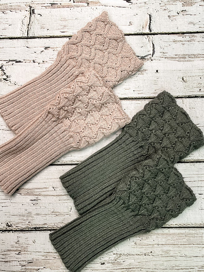 Knitted Leg Warmers