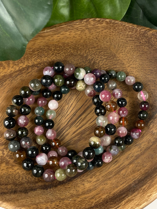 Rainbow Tourmaline Bracelet