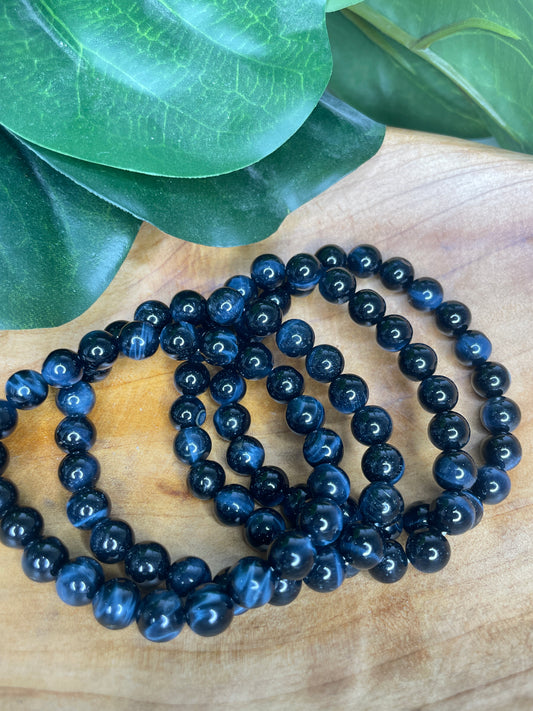 Blue Tiger Eye Bracelet