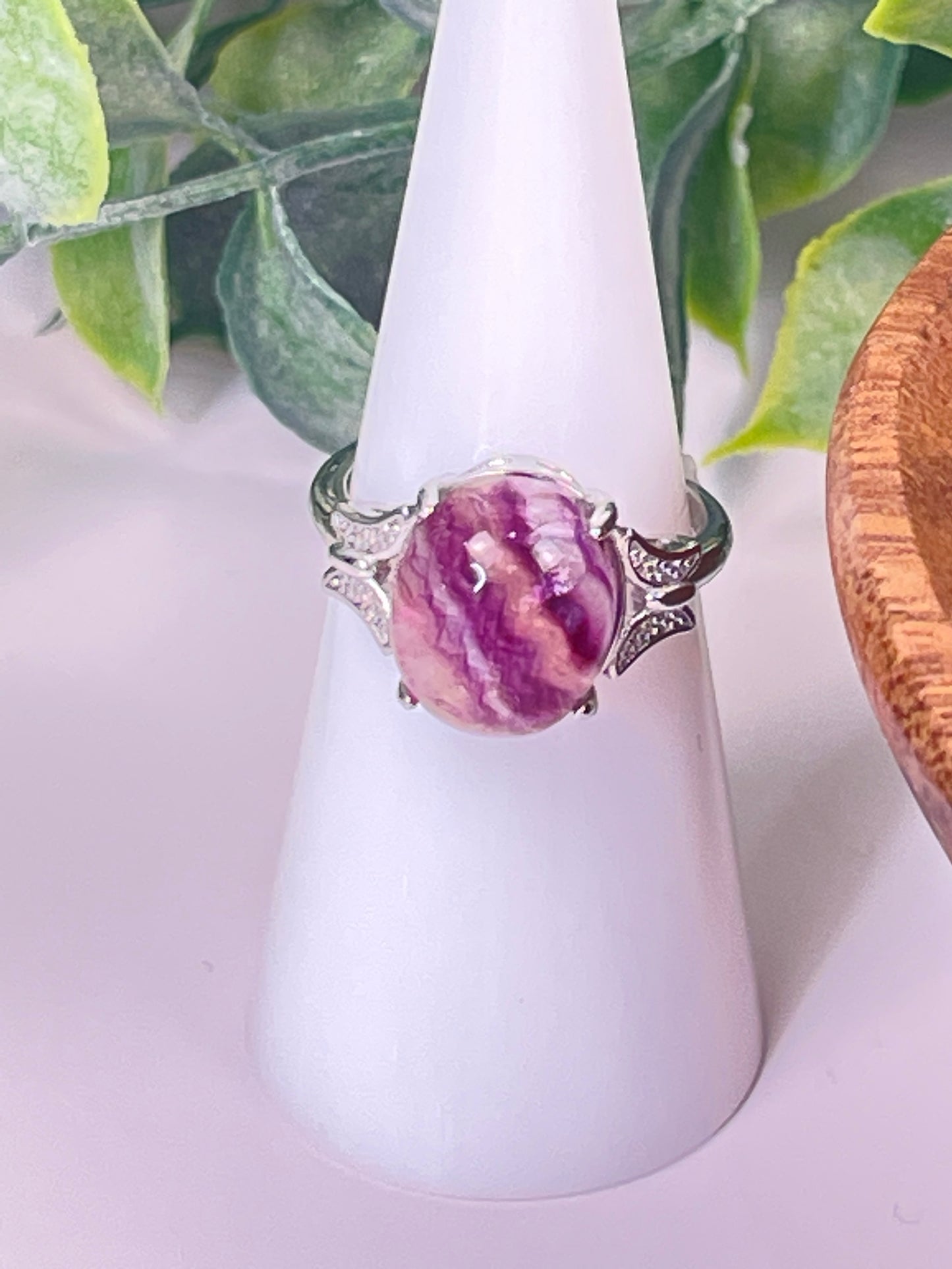 Fluorite Ring Butterfly