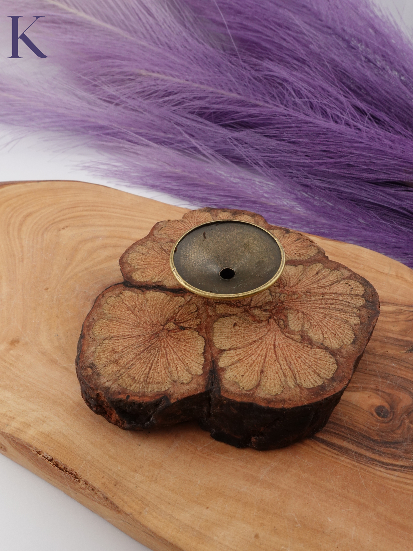 Tree Slice Sphere Stand