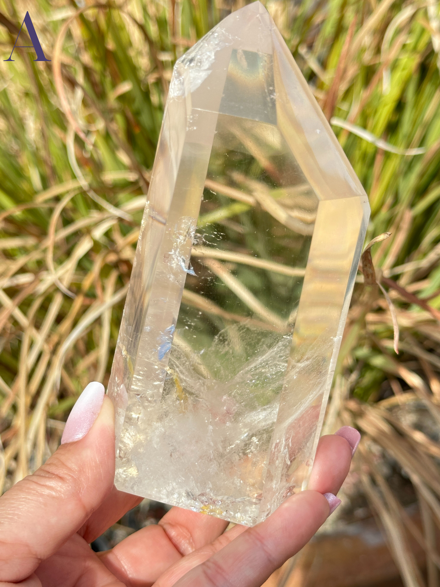 Clear Quartz Tower