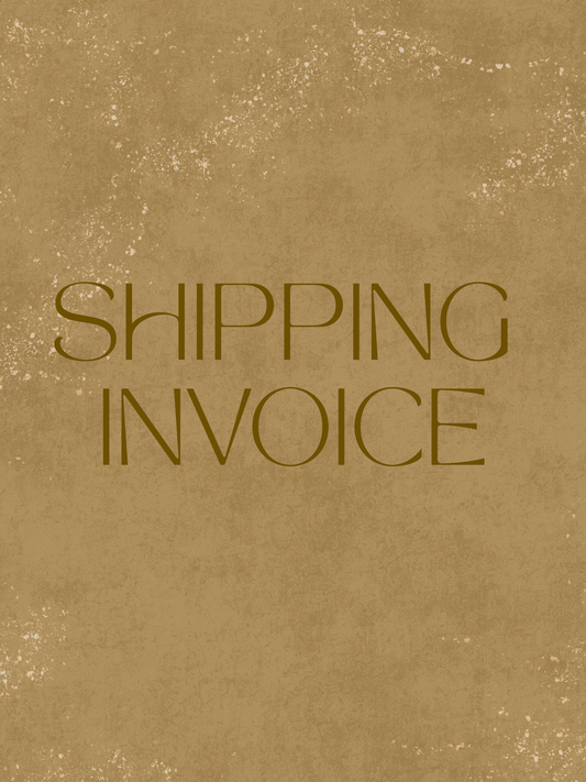 Shipping Invoice - Sarah Velasco