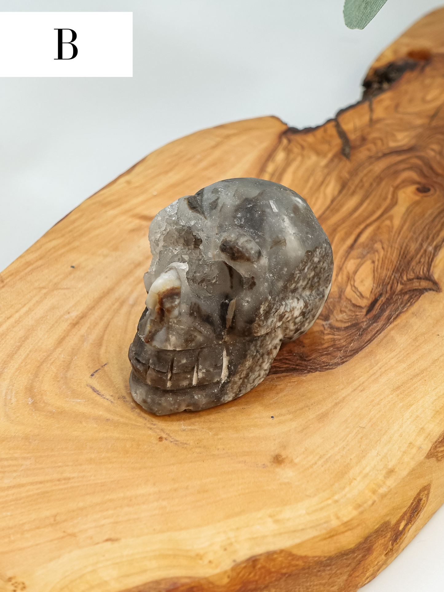 Sphalerite Skull Carving - You Choose!