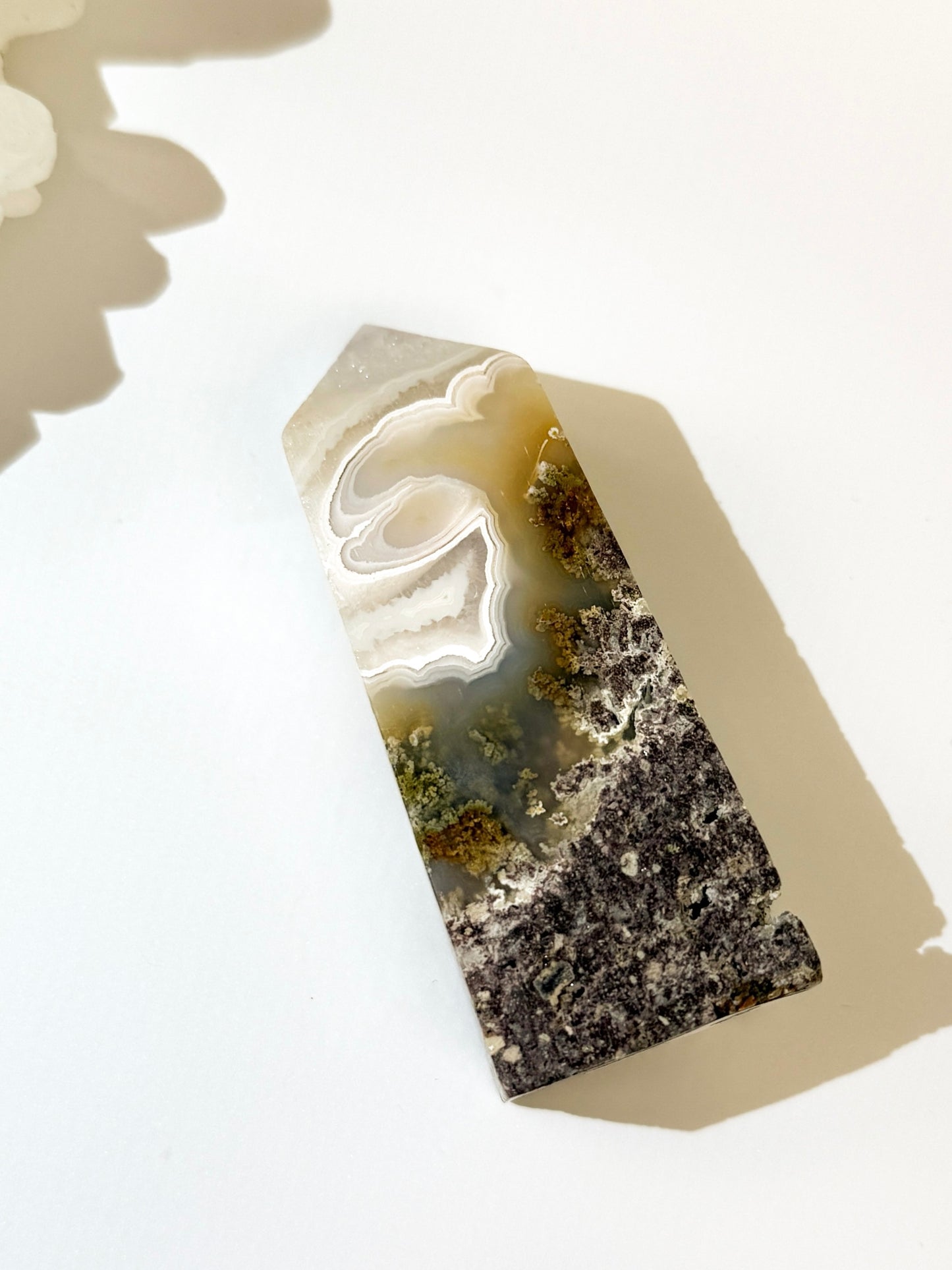 Scenic Moss Agate Tower