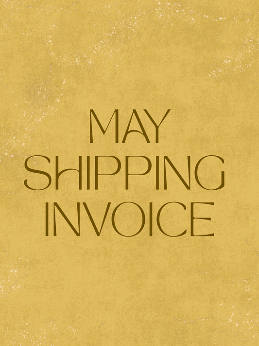 Shipping Invoice -Janette Charpentier