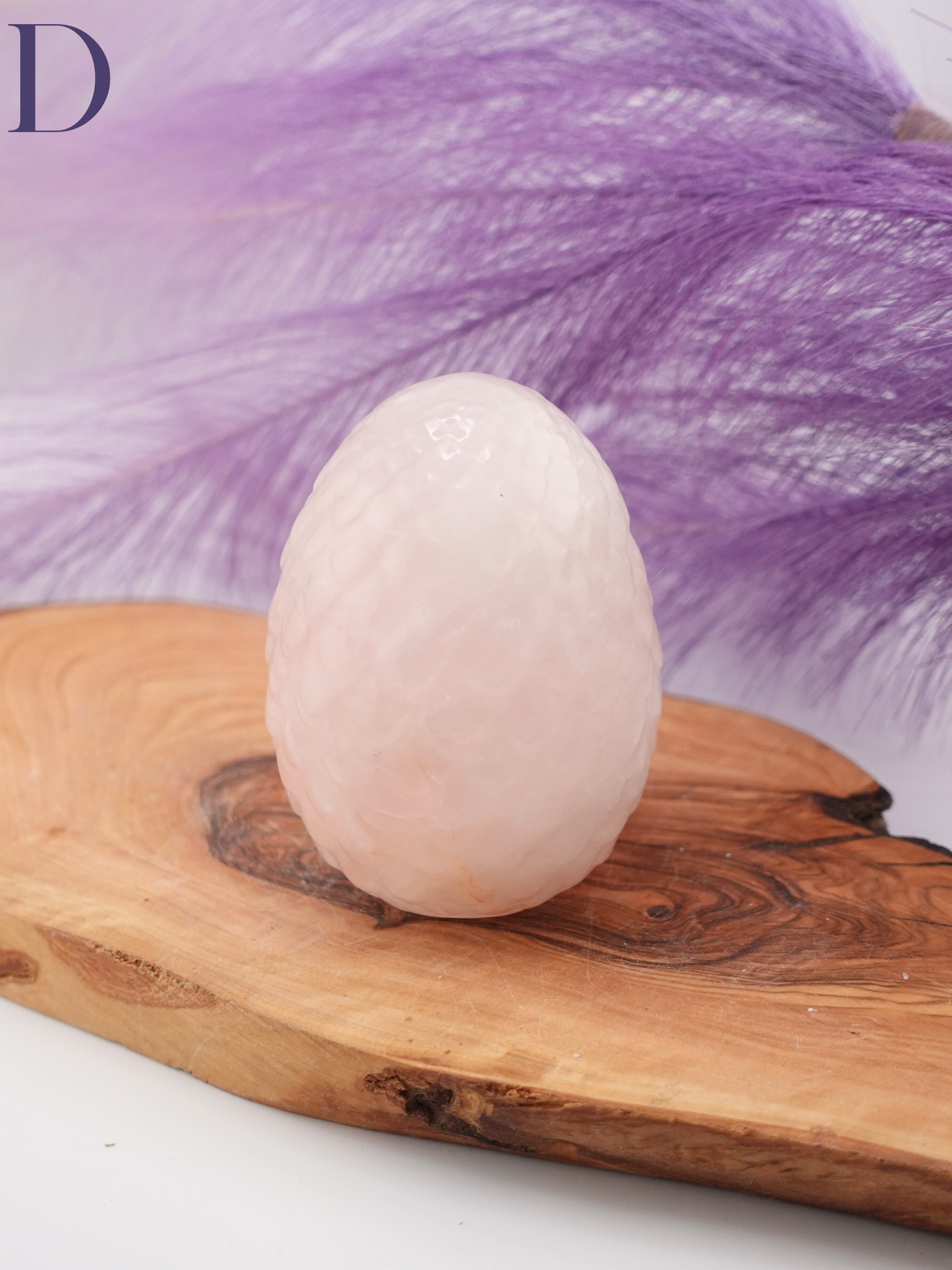 Rose Quartz Dragon Scale Egg Option D
