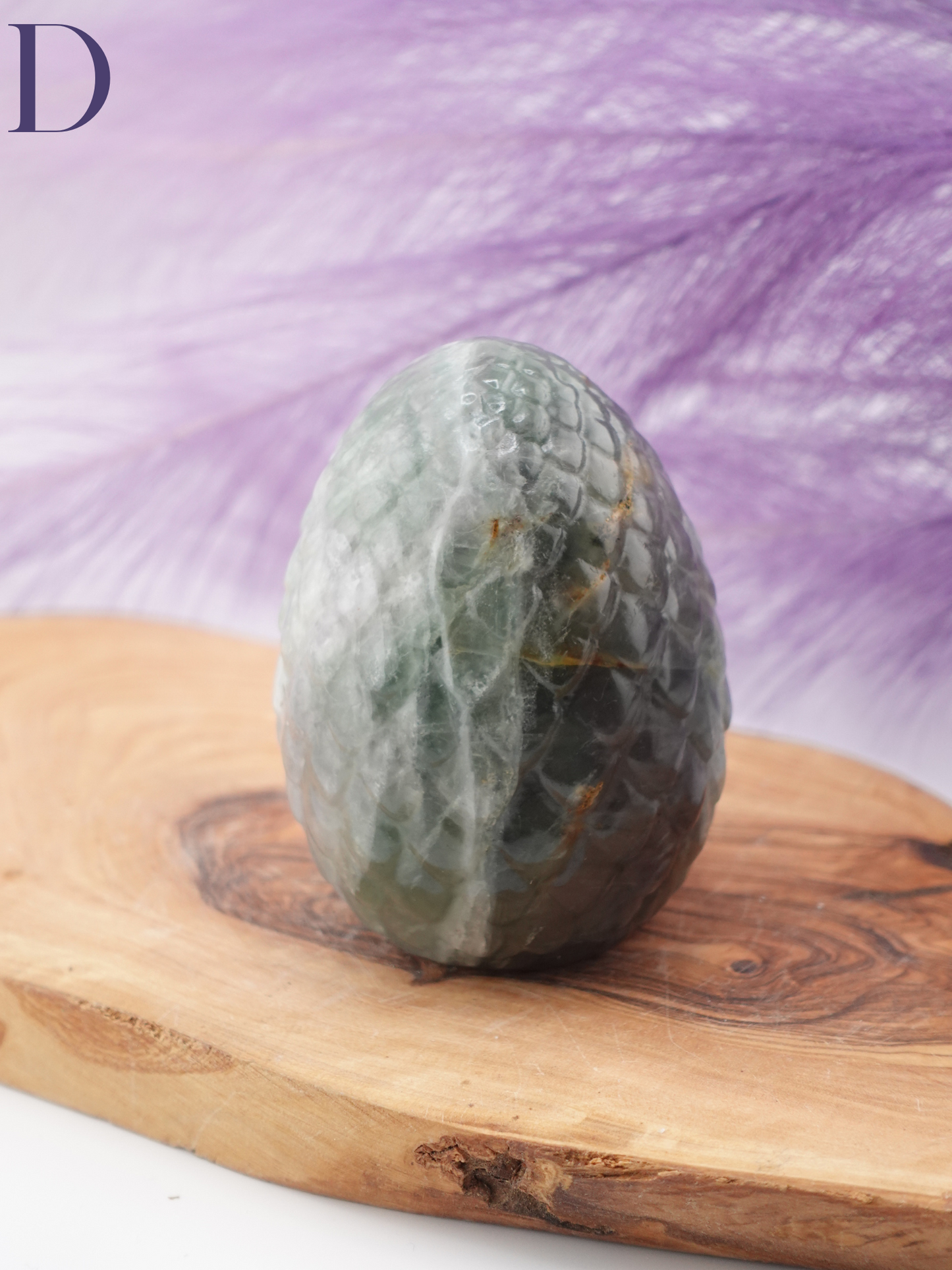 Fluorite Dragon Scaled Egg Option D