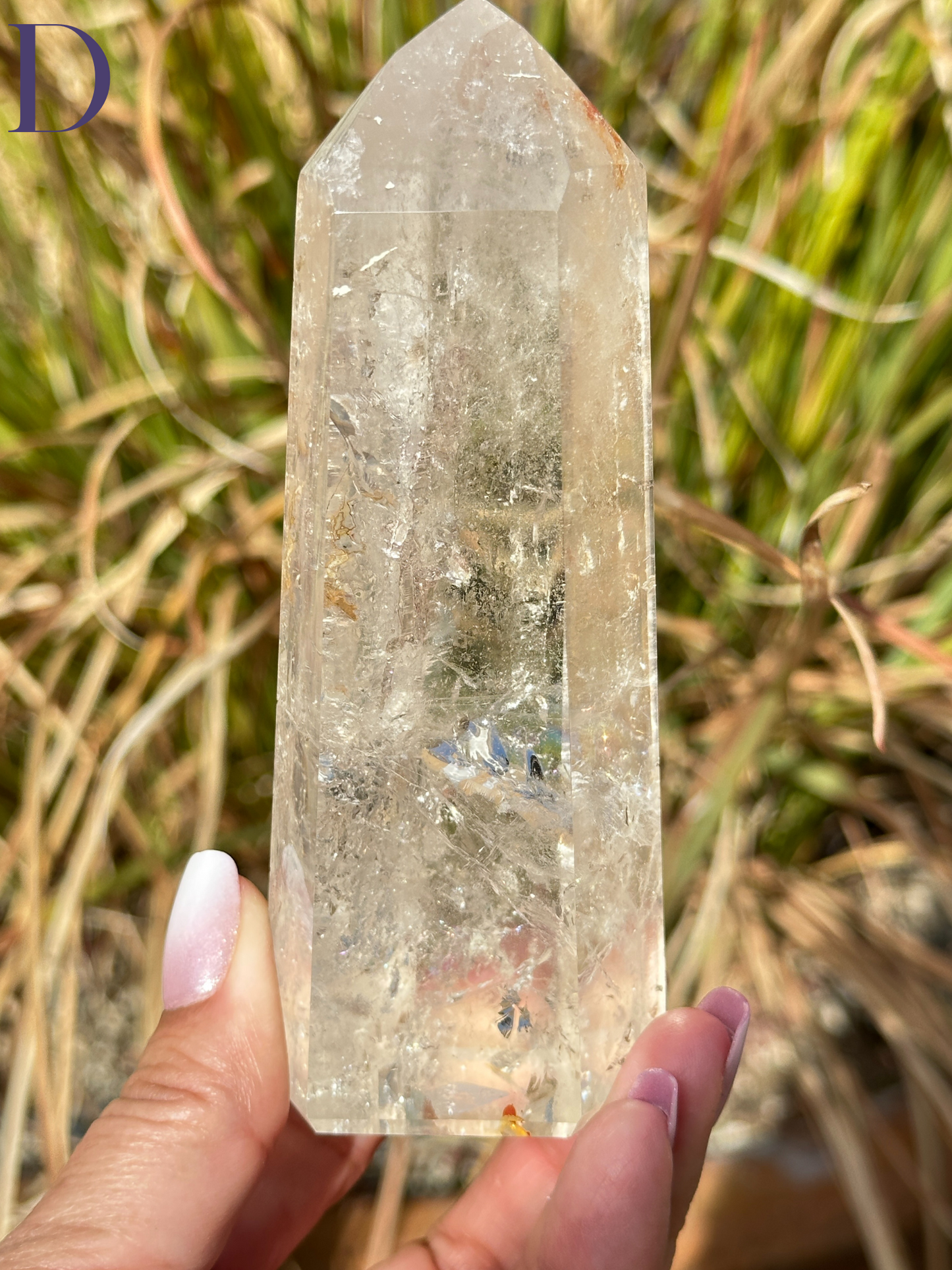 Clear Quartz Tower