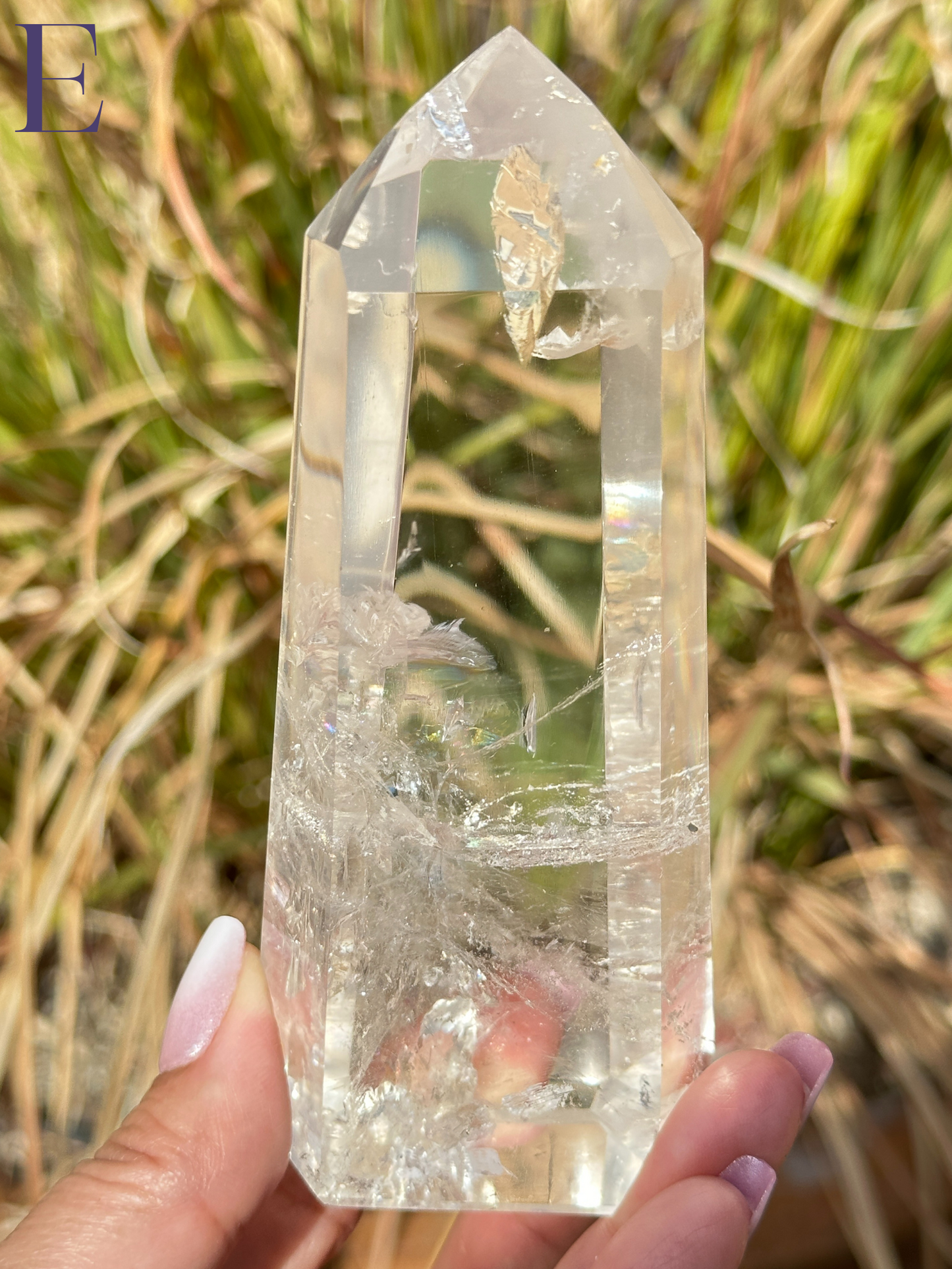 Clear Quartz Tower