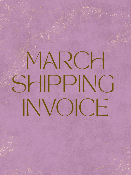 Shipping Invoice -Jamie Branson