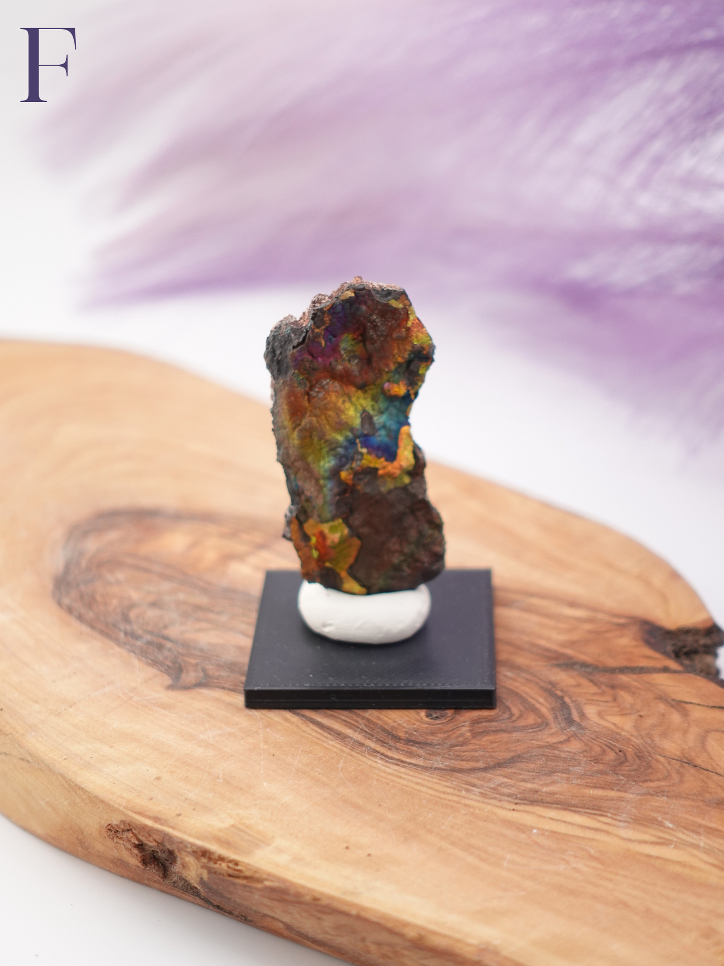 Turgite Specimen on Stand