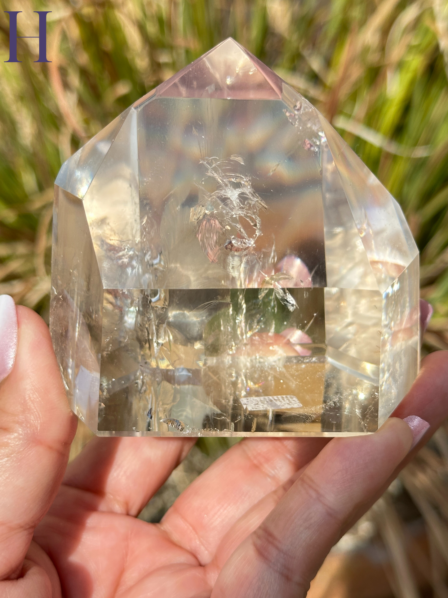 Clear Quartz Tower