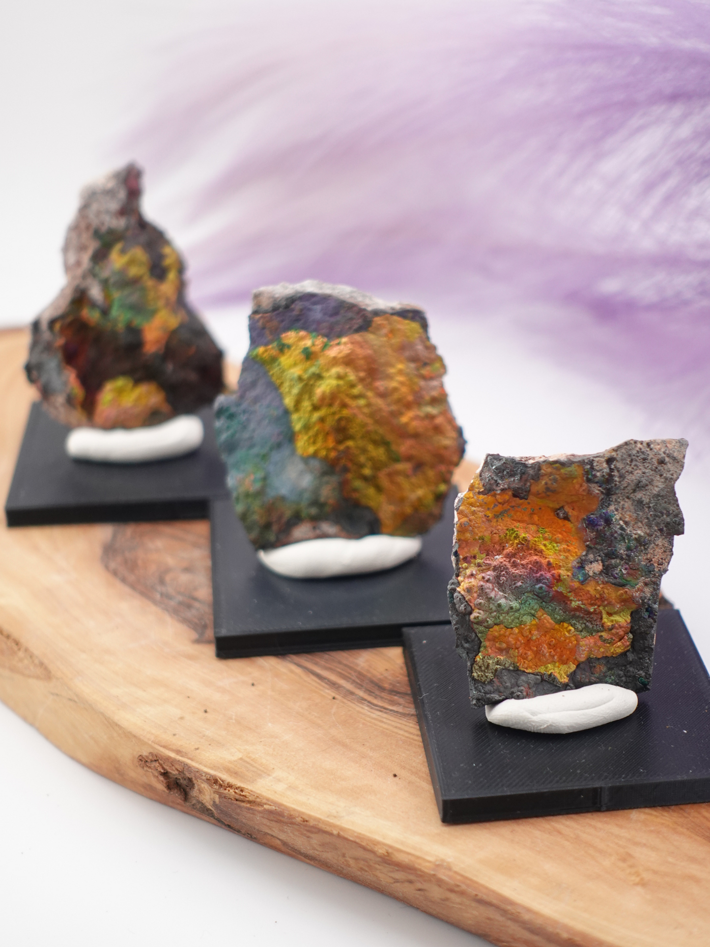 Turgite Specimen on Stand