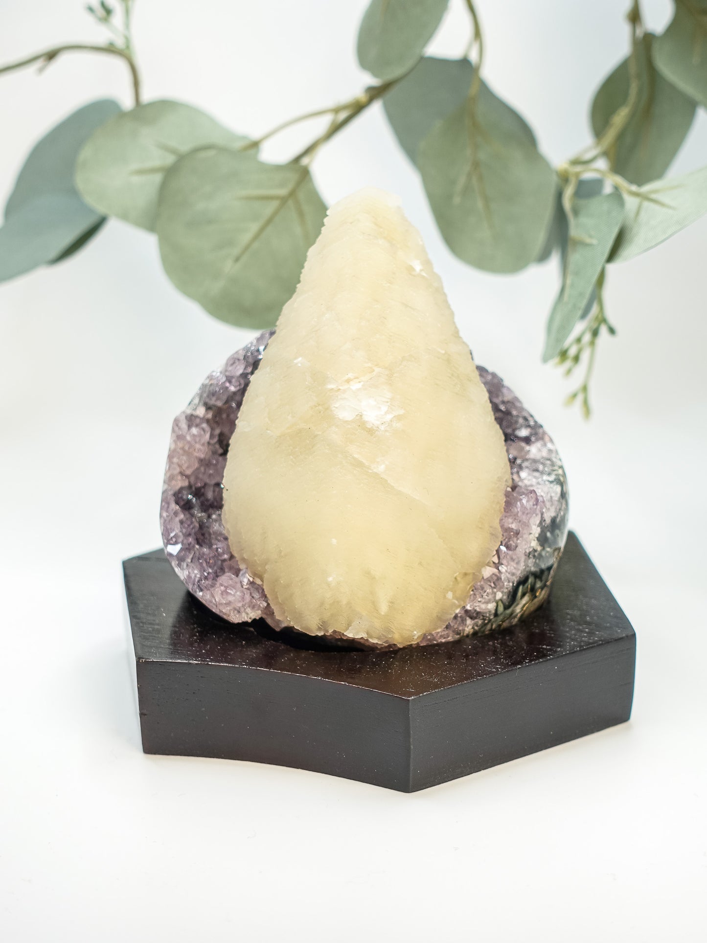 Amethyst and Calcite Freeform