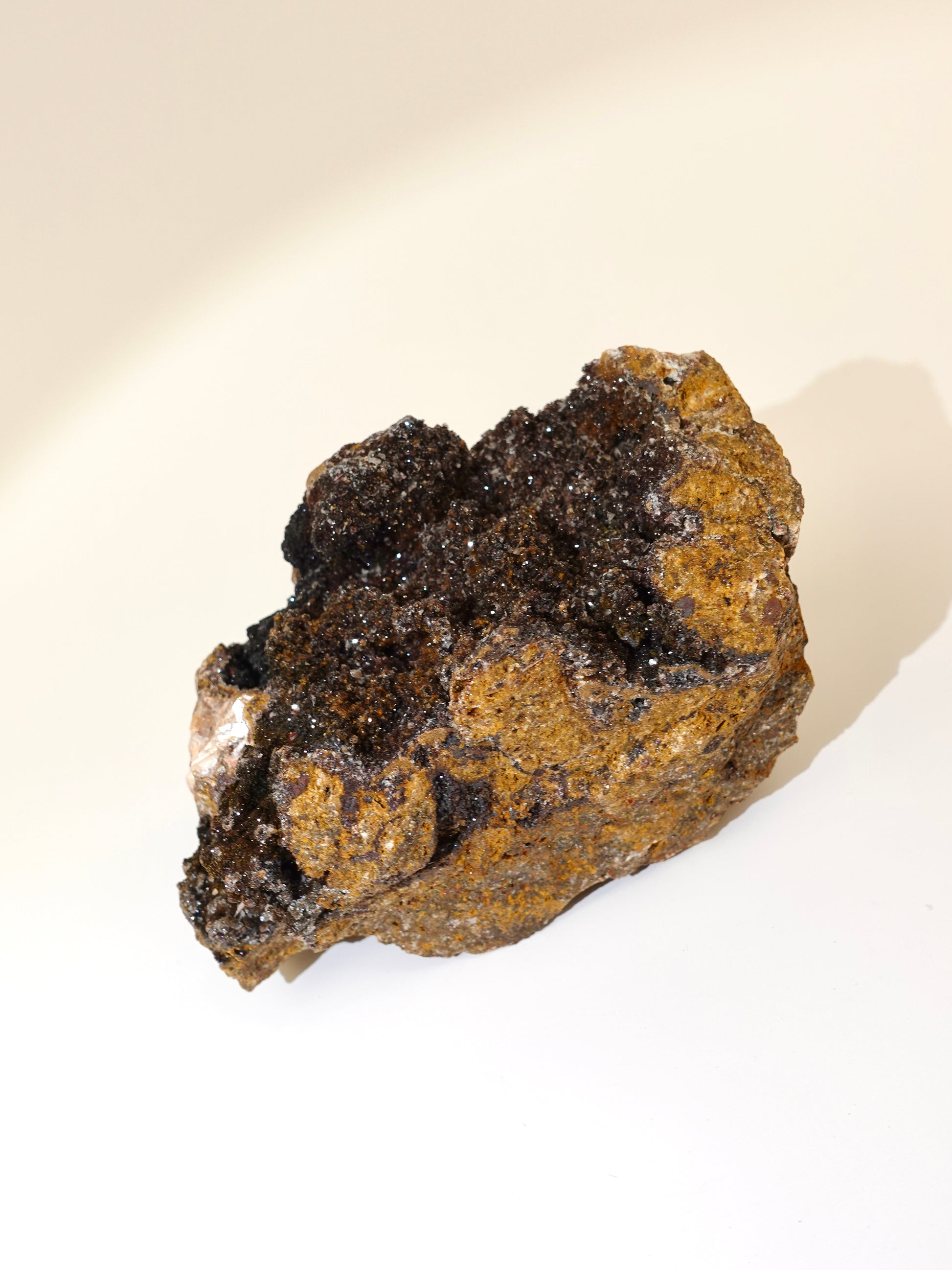 Manganese Specimen on white background