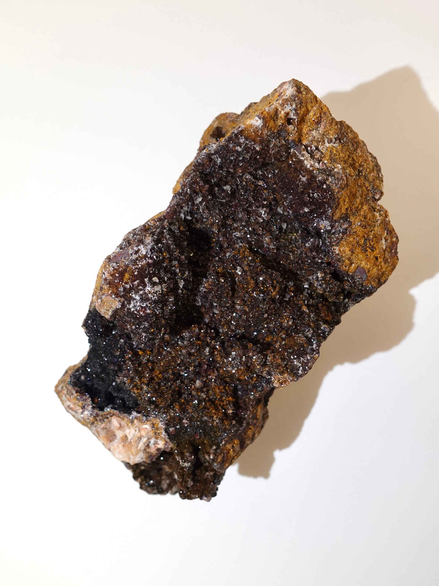 Manganese Specimen on white background