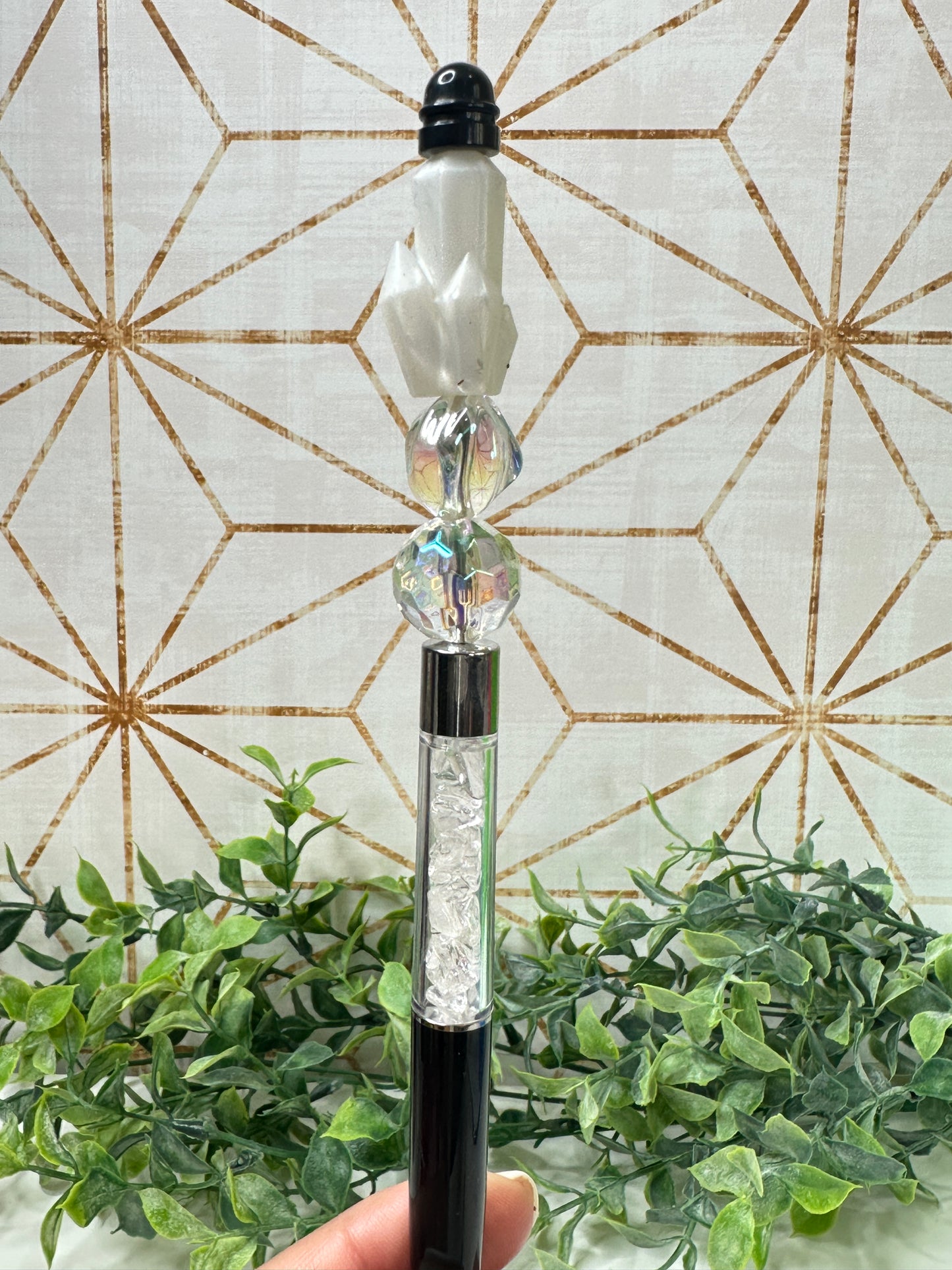 Crystal Cluster Crystal Chip Pen