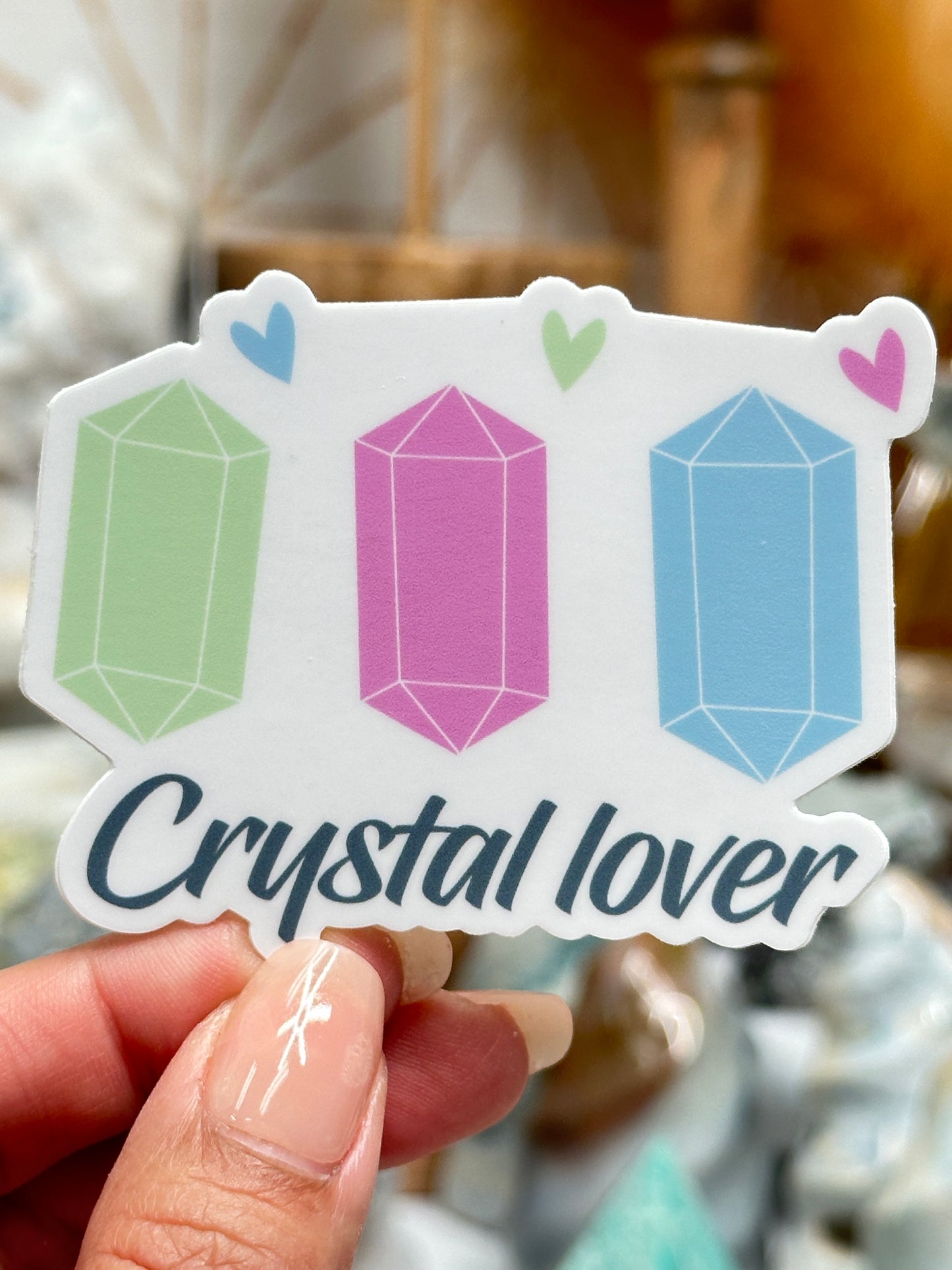 Crystal Lover Sticker