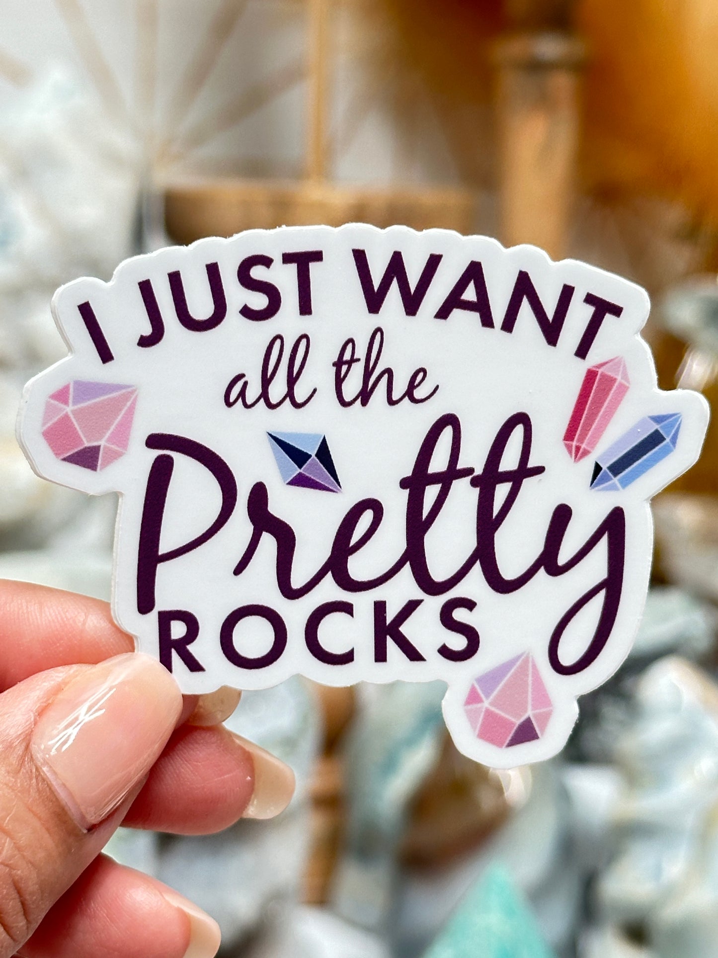 Pretty Rocks Sticker