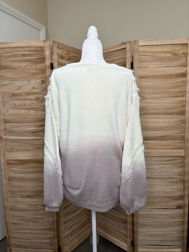 Mauve Ombre Sweater